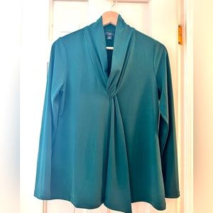 Ann Taylor blouse. Beautiful deep green. Size SP